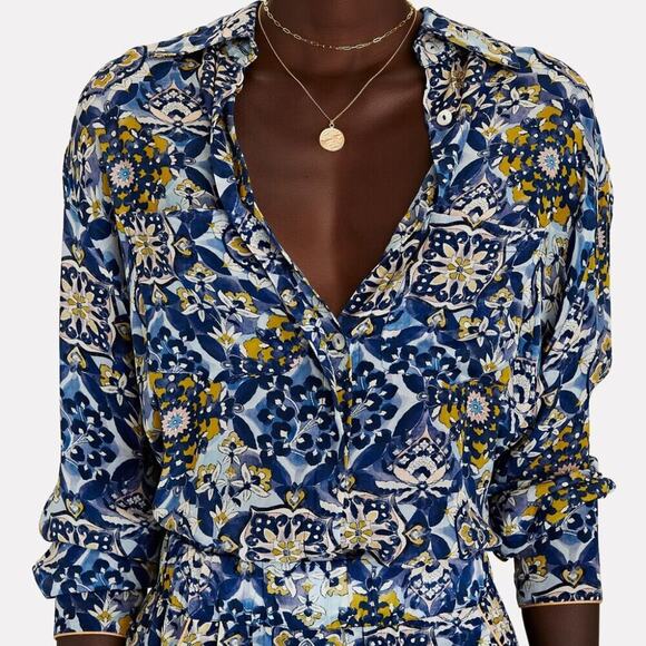 CHUFY Pia Capri Button-Down Shirt XS - Picture 3 of 12